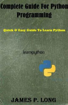 Complete Guide For Python Programming