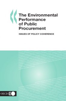 The Environmental Performance of Public Procurement: Issues of Policy Coherence