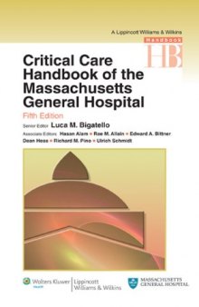 Critical Care Handbook of the Massachussetts General Hospital, 5th Edition