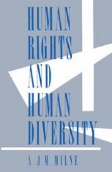 Human Rights and Human Diversity: An Essay in the Philosophy of Human Rights