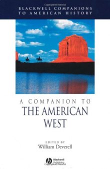 A Companion to the American West (Blackwell Companions to American History)  