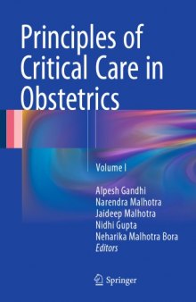 Principles of Critical Care in Obstetrics