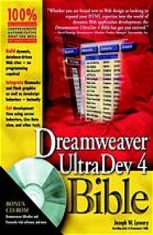 Dreamweaver UltraDev 4 bible