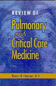 Review of Pulmonary and Critical Care Medicine