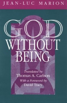 God Without Being: Hors-Texte