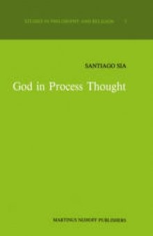 God in Process Thought: A Study in Charles Hartshorne’s Concept of God