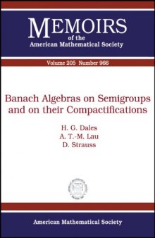 Banach algebras on semigroups and on their compactifications