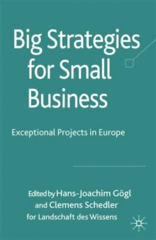 Big Strategies for Small Business: Exceptional Projects in Europe