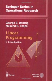 Linear Programming: 1: Introduction (v. 1)