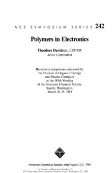 Polymers in Electronics