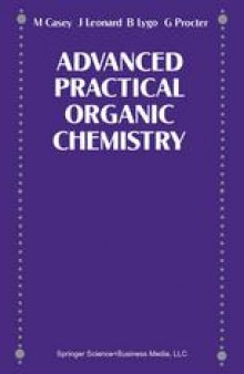 Advanced Practical Organic Chemistry