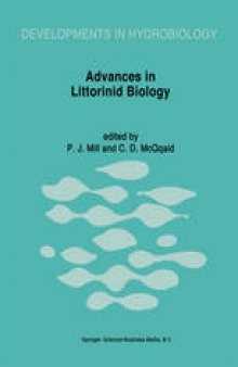 Advances in Littorinid Biology: Proceedings of the Fourth International Symposium on Littorinid Biology, held in Roscoff, France, 19–25 September 1993