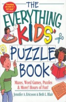 The Everything Kids Puzzle Book