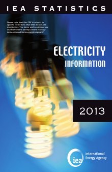 Electricity Information 2013 : With 2012 Data