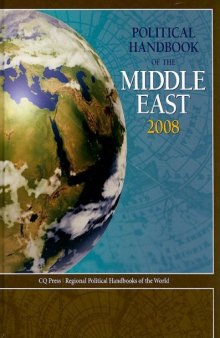 Political Handbook of the Middle East 2008 (Regional Political Handbooks of the World)