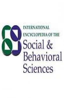 International encyclopedia of the social & behavioral sciences / 19 [R - Ret]