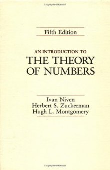 An Introduction to the Theory of Numbers, 5th Edition  