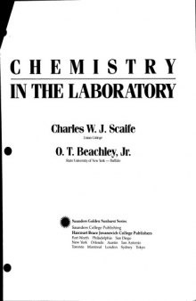 Chemistry in the laboratory