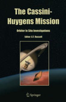 The Cassini-Huygens Mission: Orbiter In Situ Investigations Volume 2