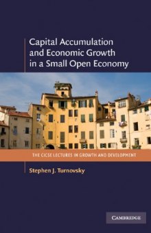 Capital Accumulation and Economic Growth in a Small Open Economy (The CICSE Lectures in Growth and Development)