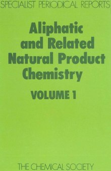 Aliphatic & Related Natural Product Chemistry (v. 1)