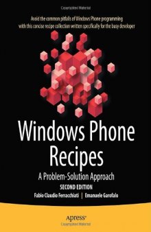 Windows Phone 7 Recipes: A Problem-Solution Approach  