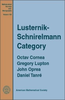 Lusternik-Schnirelmann Category
