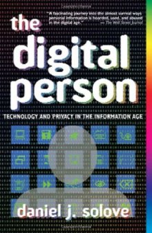 The digital person: technology and privacy in the information age  