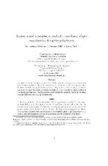 Existence and nonexistence results for quasilinear elliptic equations involving the p-laplacian