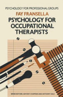 Psychology for Occupational Therapists