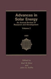 Advances in Solar Energy: An Annual Review of Research and Development Volume 2