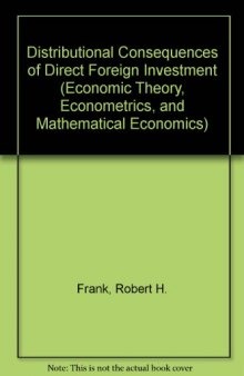 Distributional Consequences of Direct Foreign Investment
