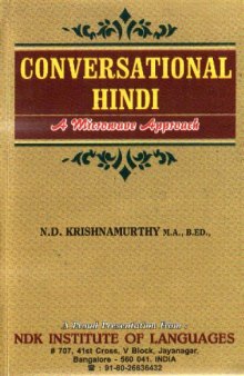 Conversational Hindi - A Microwave Approach