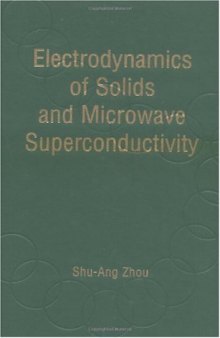 Electrodynamics of solids Microwave superconductivity