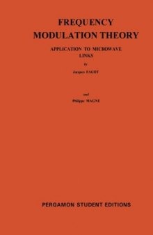 Frequency Modulation Theory: Application to Microwave Links