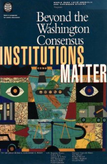 Beyond the Washington consensus: institutions matter