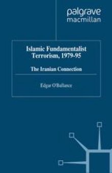Islamic Fundamentalist Terrorism, 1979–95: The Iranian Connection