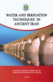 Water And Irrigation Techniques in Ancient Iran
