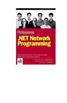 Professional .NET Network Programming