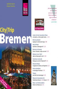 City-Trip Bremen mit großem City-Faltplan