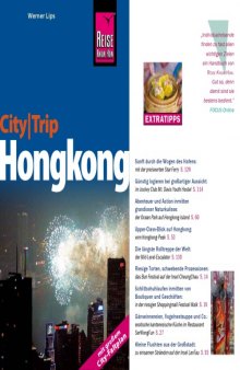 City-Trip Hongkong mit großem City-Faltplan