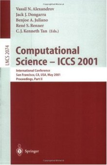 Computational Science - ICCS 2001: International Conference San Francisco, CA, USA, May 28—30, 2001 Proceedings, Part II