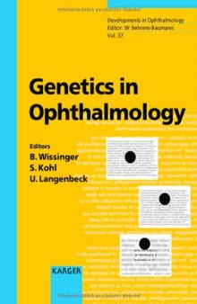 Genetics in ophthalmology