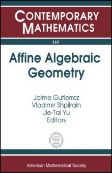 Affine Algebraic Geometry