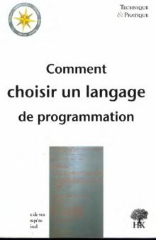 Comment choisir un langage de programmation