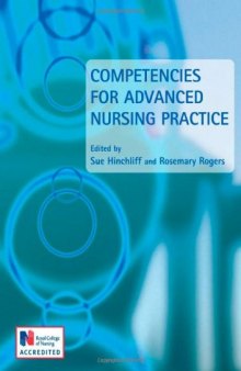 Competencies for Advanced Nursing Practice 