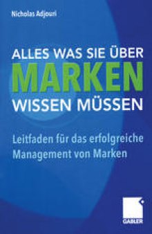 Alles, was Sie über Marken wissen müssen: Leitfaden für das erfolgreiche Management von Marken