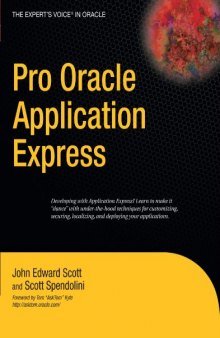 Pro Oracle application express