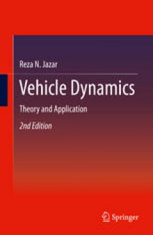 Vehicle Dynamics: Theory and Application