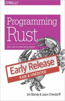 Programming Rust: Fast, Safe Systems Development